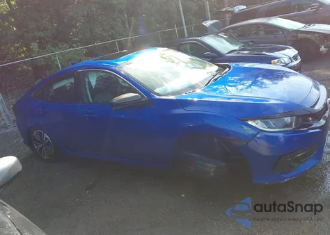 2017 Honda Civic Ex-L from USA, damaged, VIN 2HGFC1F76HH649337